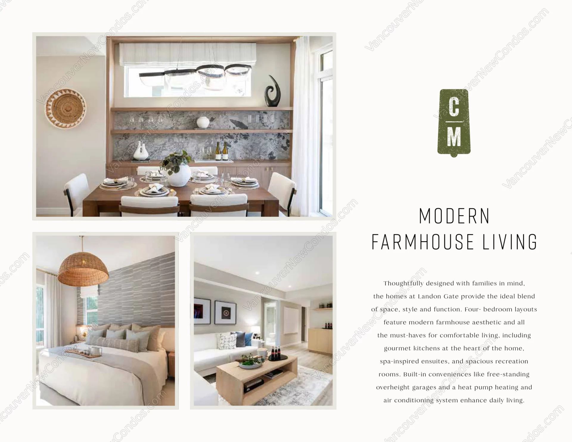 Landon Gate living room — new Abbotsford presale