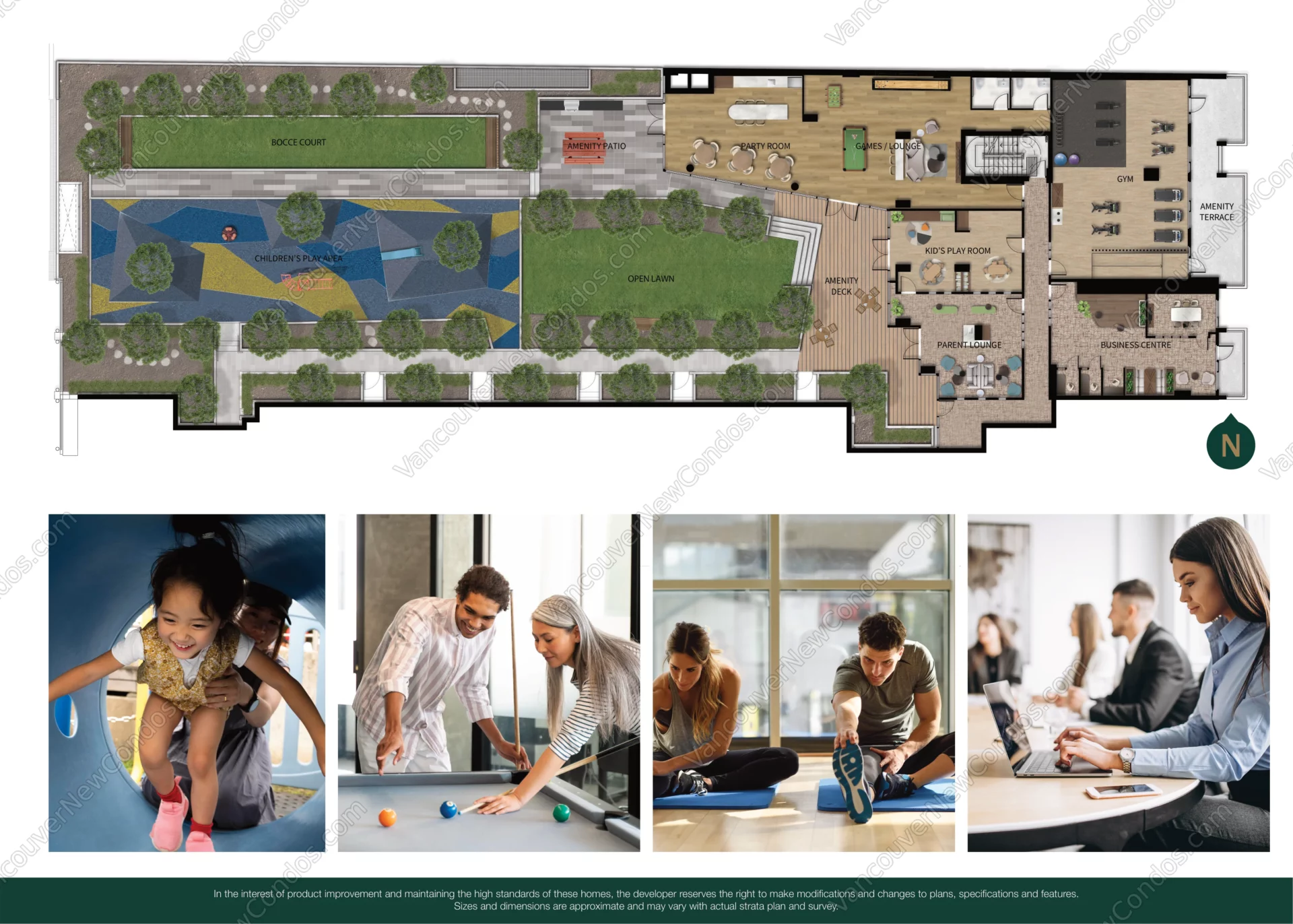 Milano at Capstan Village Richmond Amenities