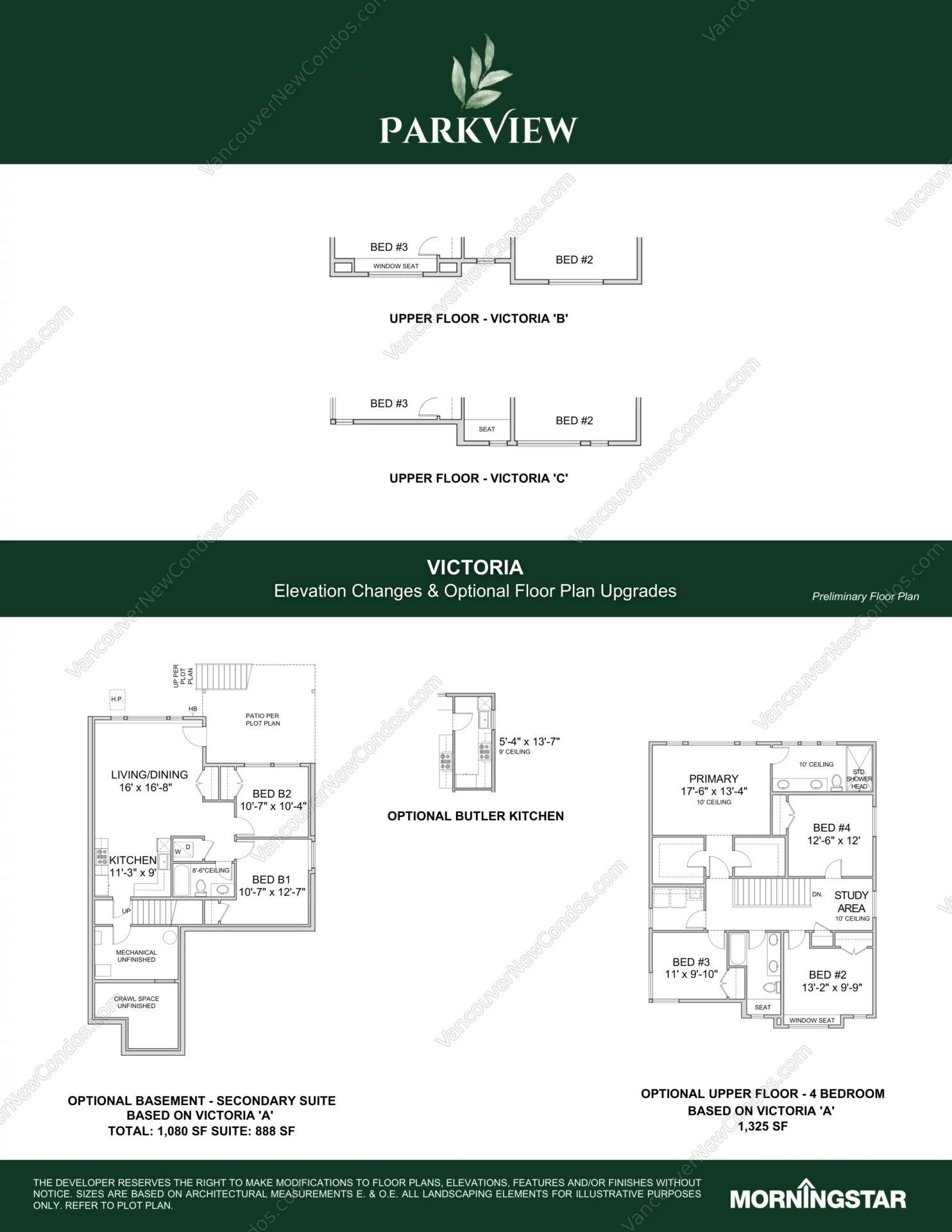Parkview - Plan OPTIONAL-UPPER-FLOOR---4-BEDROOM ( 4 Bedroom )